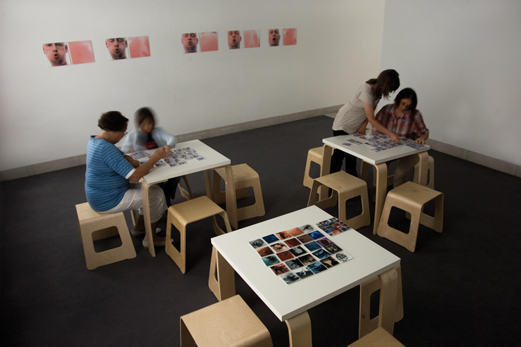 Memory, jeu interactif, centre d'art Stuttgart Sindelfingen, 2008