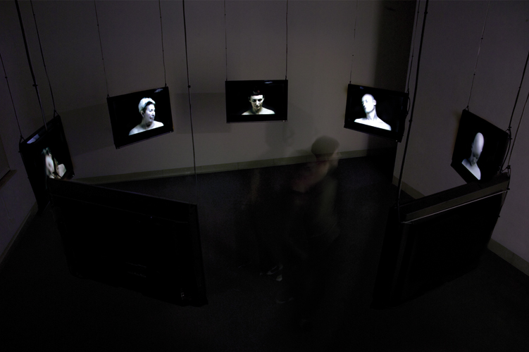 Installation vidéo, centre d'art Stuttgart Sindelfingen, 2008