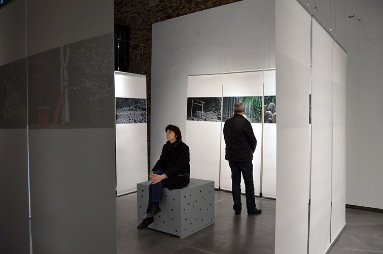 Installation SoulScape à l'Atelier, espace d'art contemporain de la ville de Nantes, 2014