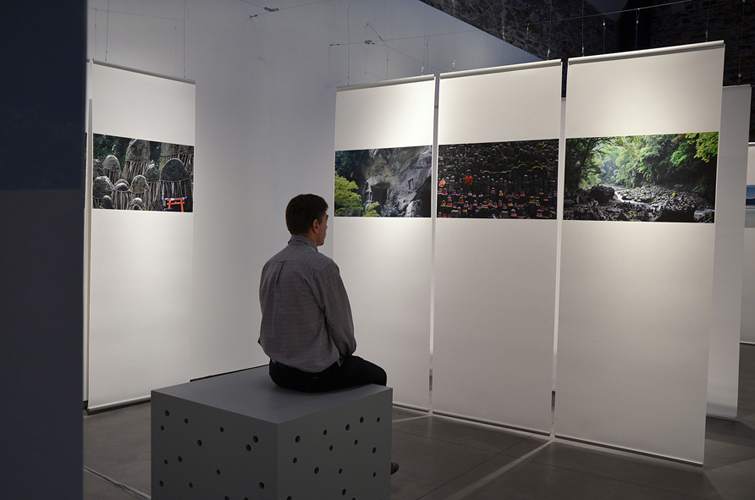 Installation SoulScape à l'Atelier, espace d'art contemporain de la ville de Nantes, 2014