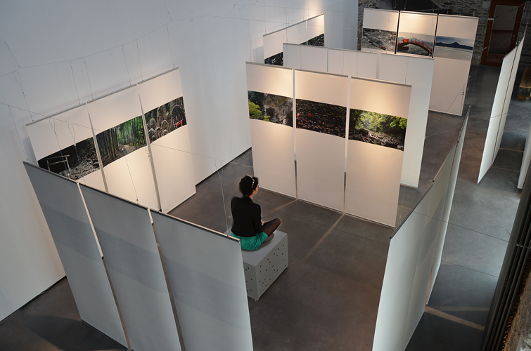 Installation SoulScape à l'Atelier, espace d'art contemporain de la ville de Nantes, 2014