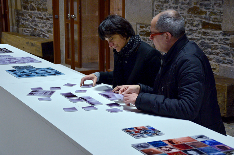 Dispositif memory à l'Atelier, espace d'art contemporain de la ville de Nantes, 2014